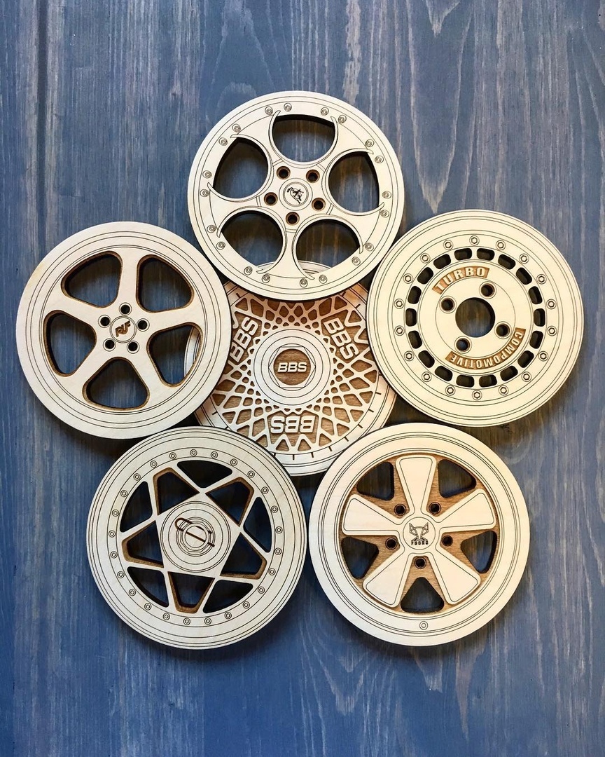 Rodas esportivas porta copos