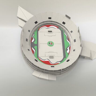 Vetor Estádio do Morumbi para Corte a Laser MDF baixe grátis