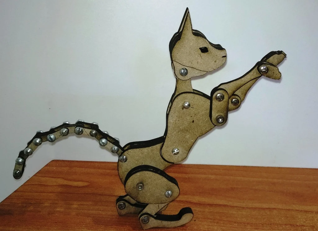 Articulated cat