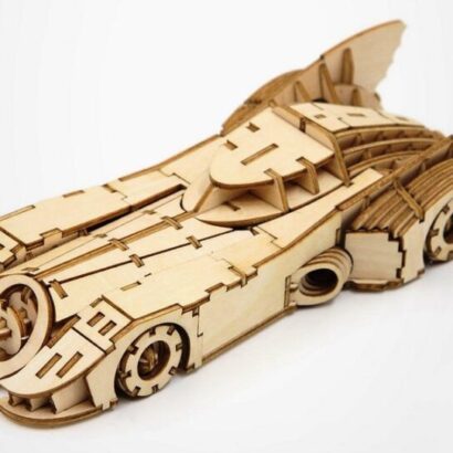 Vetor Batmobile para Corte a Laser MDF baixe grátis