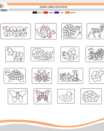 Quebra Cabeça Criança - Educativo