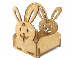 Páscoa  Cestinha Coelho com alça