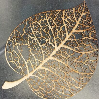 Vetor Folha - Leaf Skeleton para Corte a Laser MDF baixe grátis