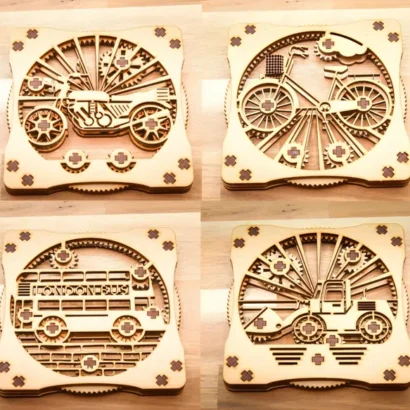 Vector speed Kinetic coaster  Moto Bike Onibus Trator