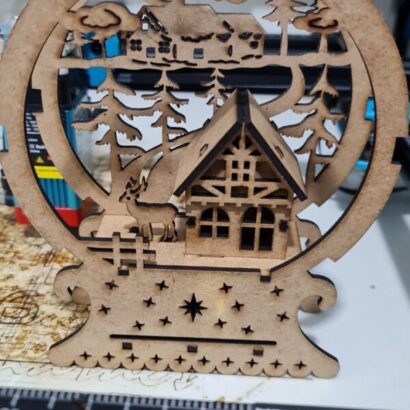 Natal Enfeite 3D