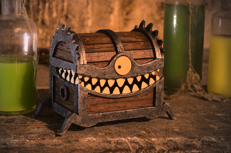 Bau Halloween Box Monster khanguru