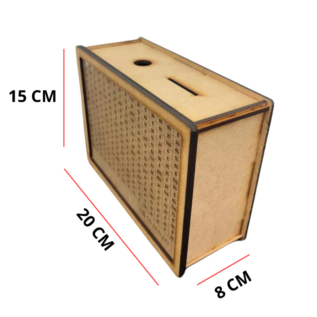 Cofre Desafio 10mil 5mil 1mil khanguru