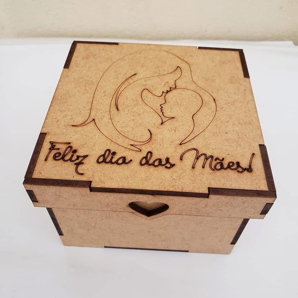 Dia dos Mães caixa tampa