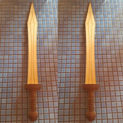 Vetor Espada gladiador para Corte a Laser MDF baixe grátis