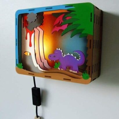 Vetor Luminária de Parede para Corte a Laser para Corte a Laser MDF baixe grátis