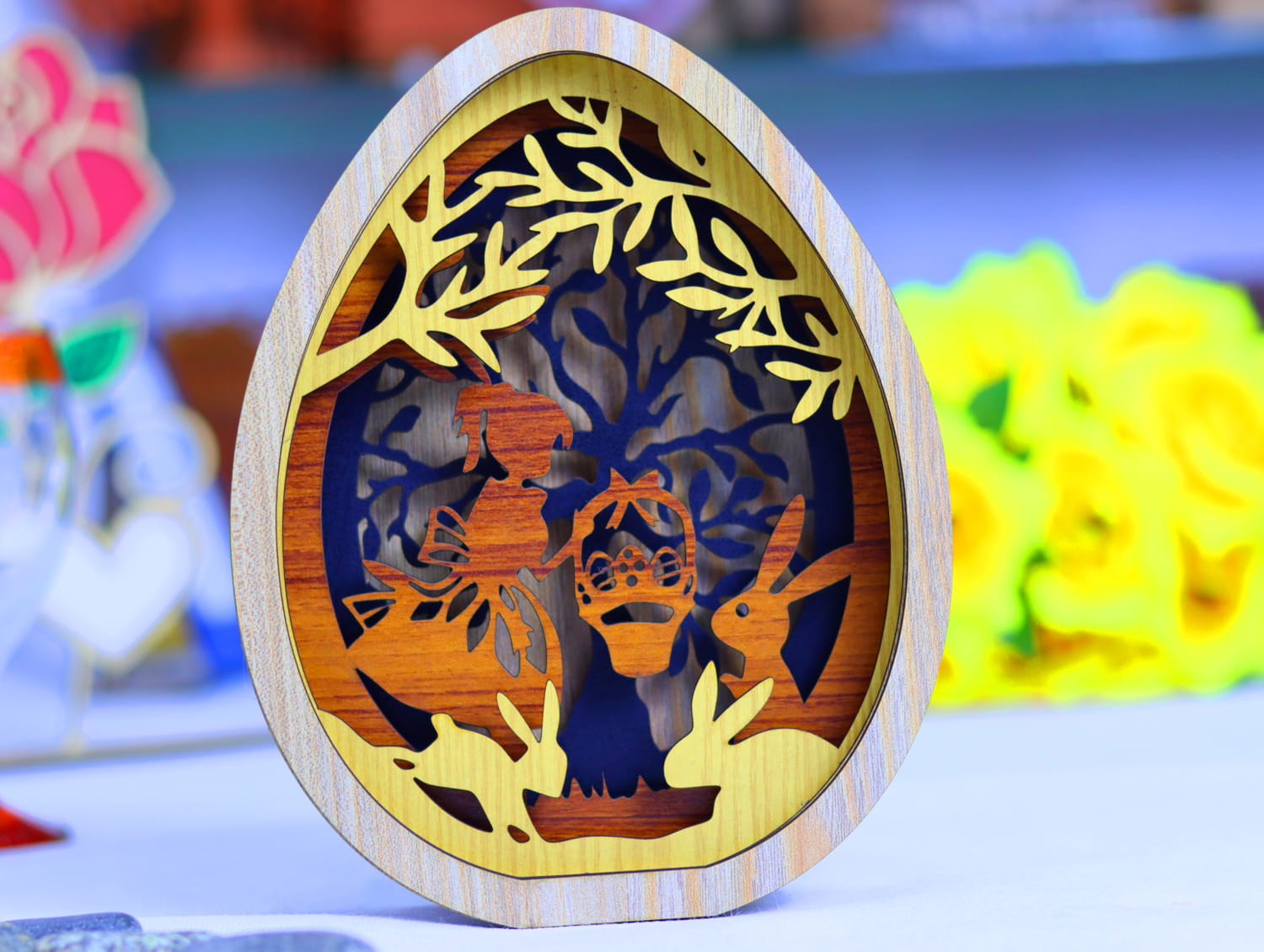 Ovo de Páscoa em Camadas khanguru