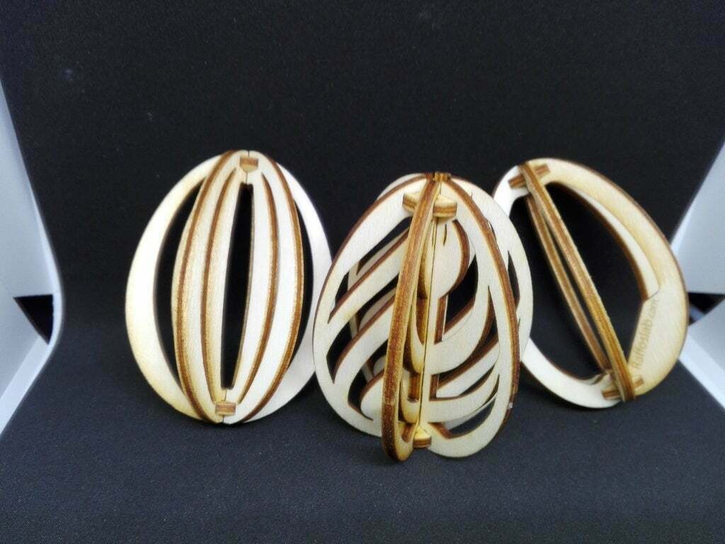 Quebra cabeça de Ovos de Páscoa em 3D