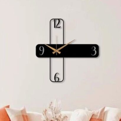 Vetor Relógio de parede com design moderno e decoração minimalista para Corte a Laser MDF baixe grátis