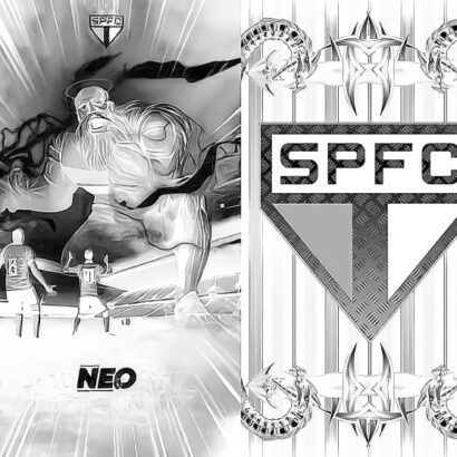SPFC club Vetor para Corte a Laser MDF baixe grátis