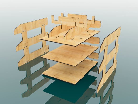 Caixa organizadora khanguru 3