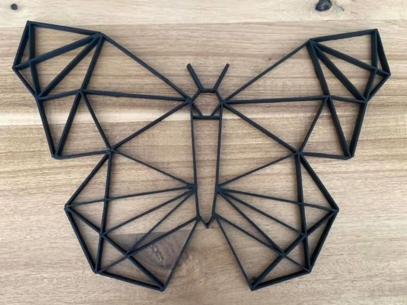Butterfly Geometric Wall Art