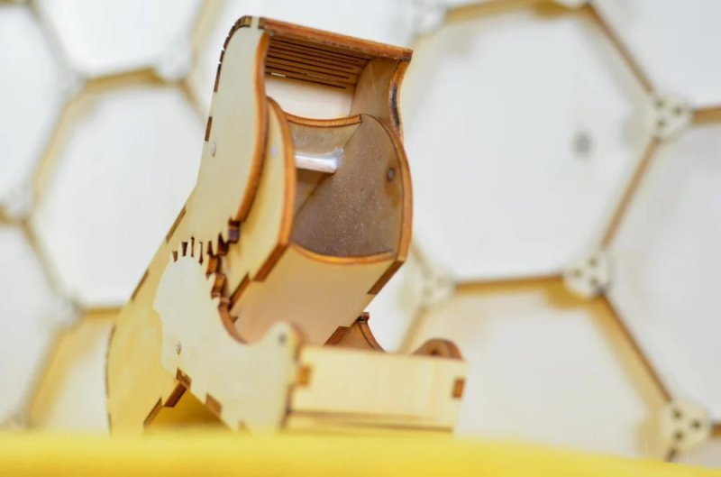 Caixa de óculos com engrenagens cortadas a laser - arquivo SVG7