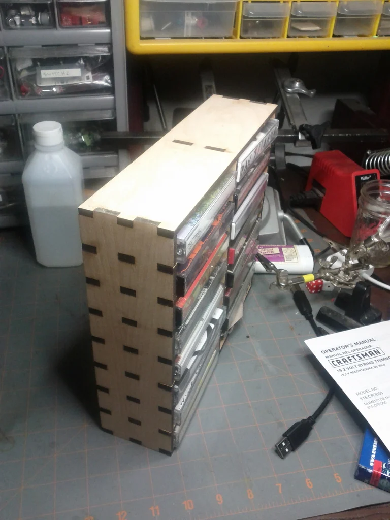 Suporte para cassetes cortado a laser1