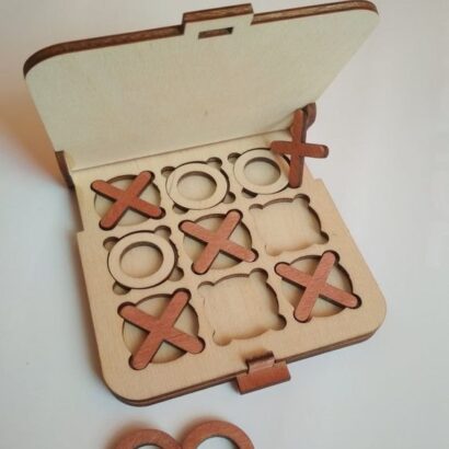 Vetor Jogo da velha para Corte a Laser MDF baixe grátis